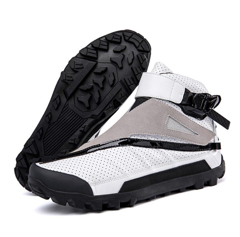Fashion outdoor sports motorcycle riding shoes high elastic cushioning non-slip breathable